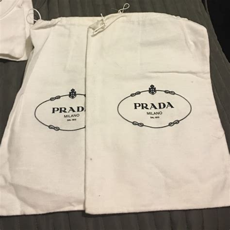 original prada dust bag|Prada bag inside.